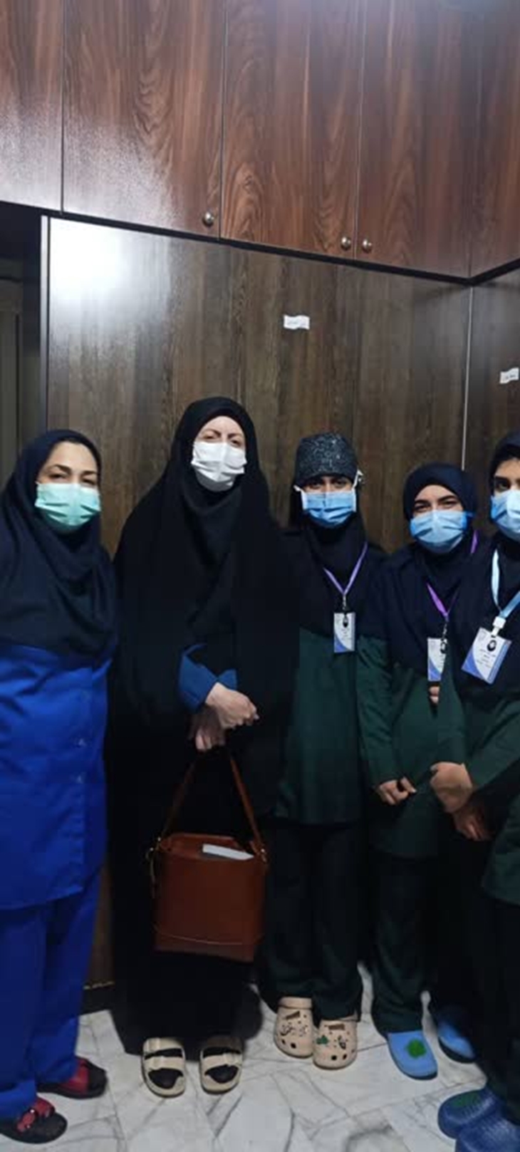 گزارش بازدید مدیر گروه هوشبری از اتاق عمل زایشگاه نیک نفس